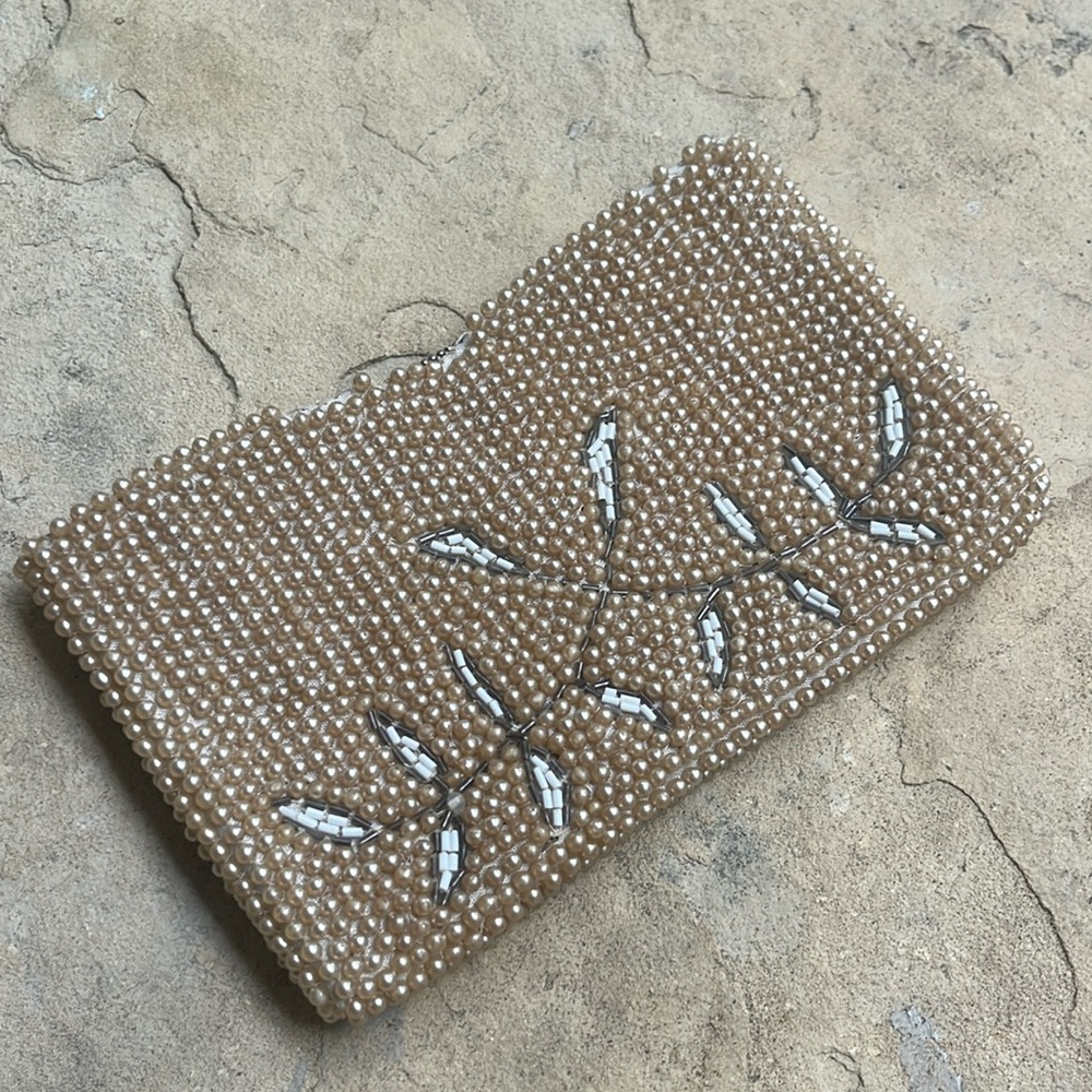 Vintage Pearl Clutch